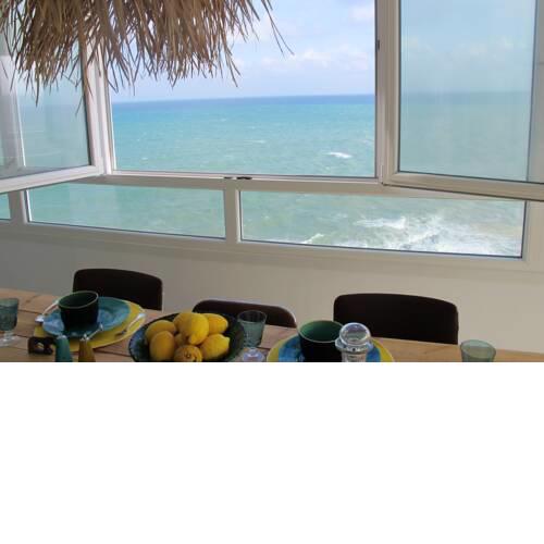 Apartment with 3 bedrooms in San Roque with wonderful sea view and WiFi 110 m from the beach