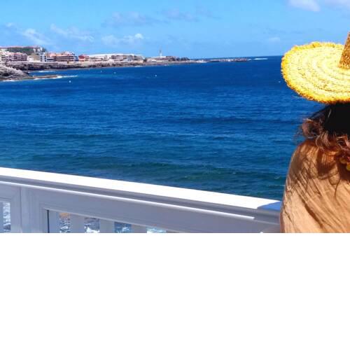 Apartment with 3 bedrooms in Telde with wonderful sea view furnished terrace and WiFi 4 m from the beach