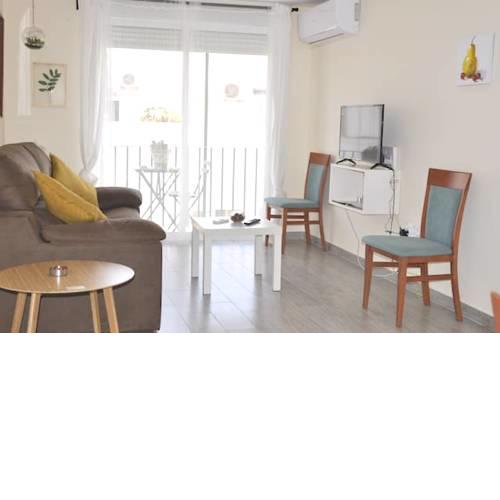 Apartment with 4 bedrooms in Sevilla with wonderful city view furnished balcony and WiFi 90 km from the beach