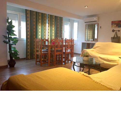 Apartment with 5 bedrooms in Almeria with wonderful city view enclosed garden and WiFi 500 m from the beach