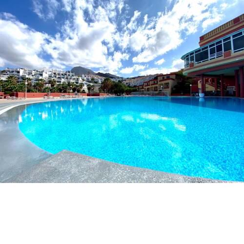 Apartment with Ocean Views and Huge Pool in San Eugenio Alto