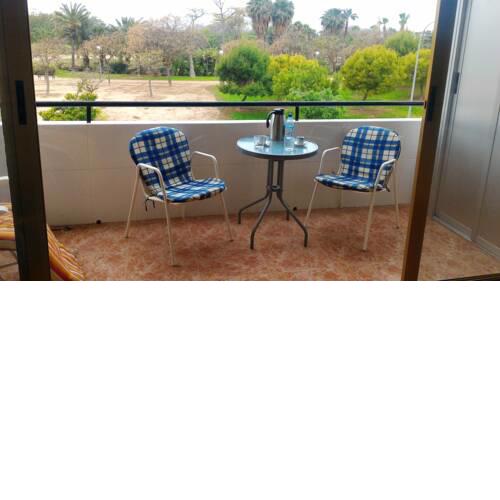 Apartment with one bedroom in Alicante with shared pool furnished balcony and WiFi 300 m from the beach
