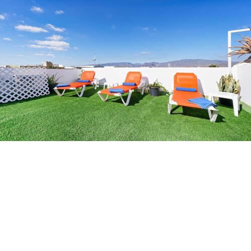 Apartment with one bedroom in Arinaga with wonderful city view and WiFi