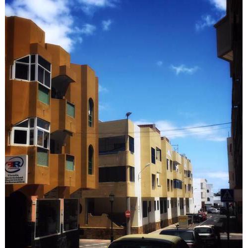 Apartment with one bedroom in Corralejo with wonderful city view and WiFi 200 m from the beach