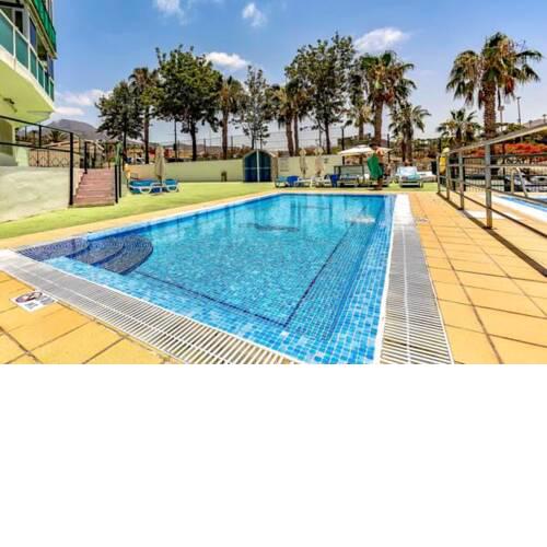 Apartment with one bedroom in Costa Adeje with wonderful mountain view shared pool and WiFi
