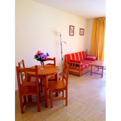 Apartment with one bedroom in Costa del Silencio with wonderful sea view shared pool furnished terrace 1 km from the beach