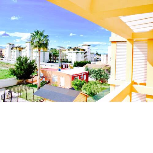 Apartment with one bedroom in Denia with wonderful mountain view shared pool enclosed garden 300 m from the beach