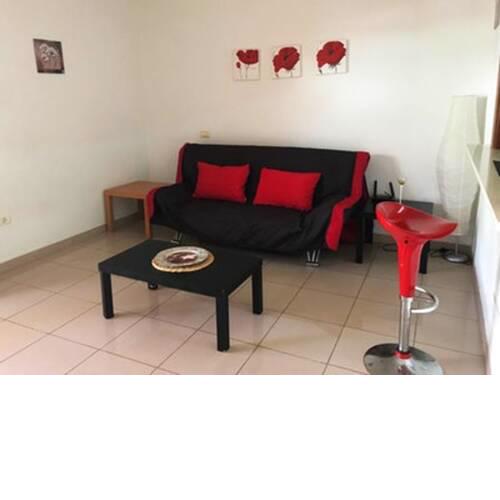 Apartment with one bedroom in Los Cristianos with wonderful mountain view shared pool balcony