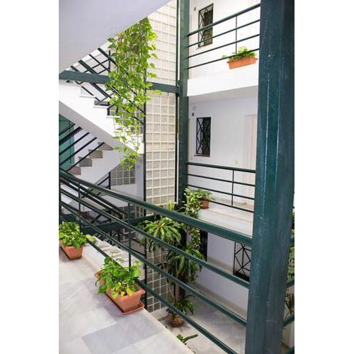 Apartment with one bedroom in Malaga with wonderful city view balcony and WiFi 1 km from the beach