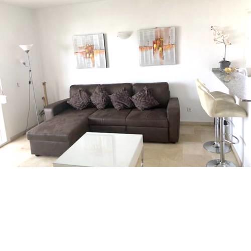 Apartment with one bedroom in Marbella with wonderful sea view shared pool terrace