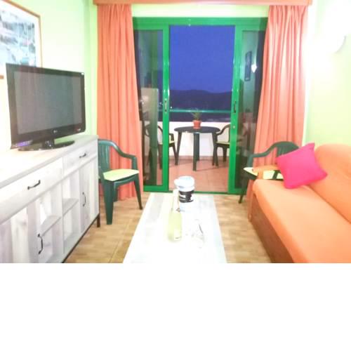 Apartment with one bedroom in Mogan with wonderful sea view shared pool and furnished terrace