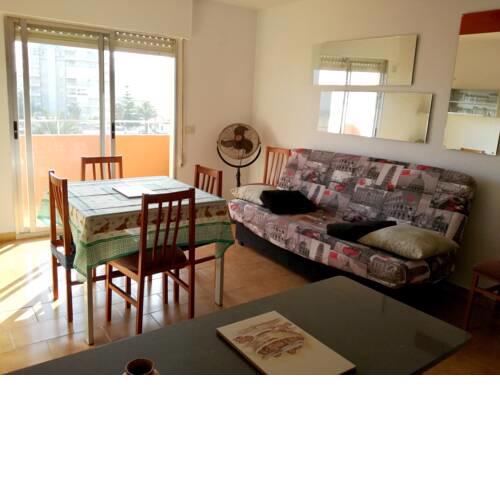 Apartment with one bedroom in Peniscola with wonderful sea view furnished terrace and WiFi 100 m from the beach