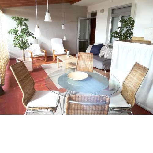 Apartment with one bedroom in Puerto de Naos with furnished terrace and WiFi 150 m from the beach
