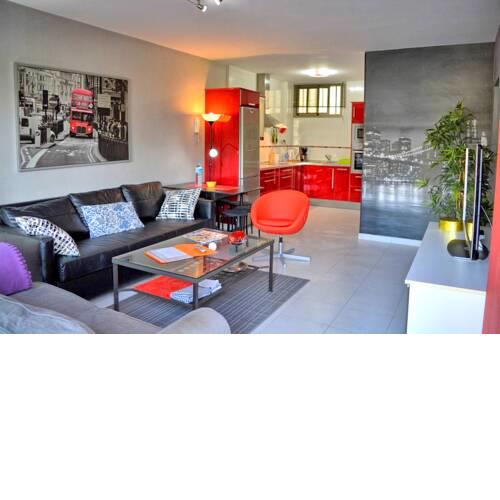 Apartment with one bedroom in Puerto Rico de Gran Canaria with wonderful sea view shared pool enclosed garden 800 m from the beach