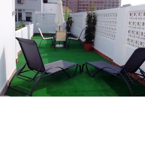 Apartment with one bedroom in Torremolinos with wonderful mountain view shared pool terrace 950 m from the beach