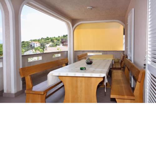 Apartments and rooms with parking space Vrbnik (Krk) - 5299