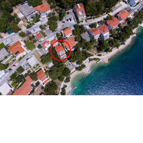 Apartments by the sea Brela (Makarska) - 13052