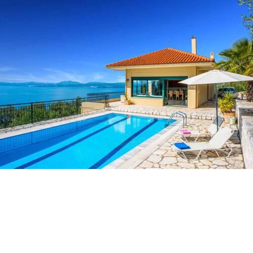 Apolysoi Villa Sleeps 8 with Air Con and WiFi