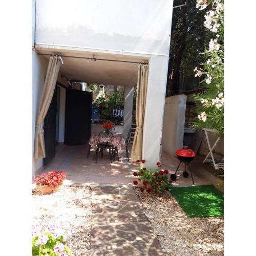 appartamento con giardino