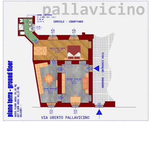 Appartamento PALLAVICINO nel centro storico di Cremona