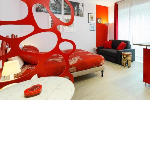 Appartamento Rosso a Milano, tranquillo, vicino allo IEO