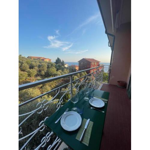 Appartamento vista mare e uliveto a Tellaro