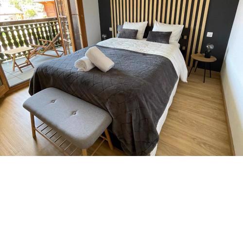 Appartement 53m2 rénové dans un chalet au coeur de Charmey avec vue sur les montagnes