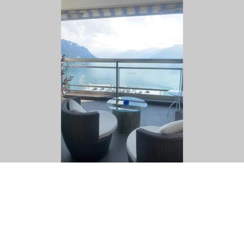 Appartement Montreux, vue lac 85m2 4 couchages