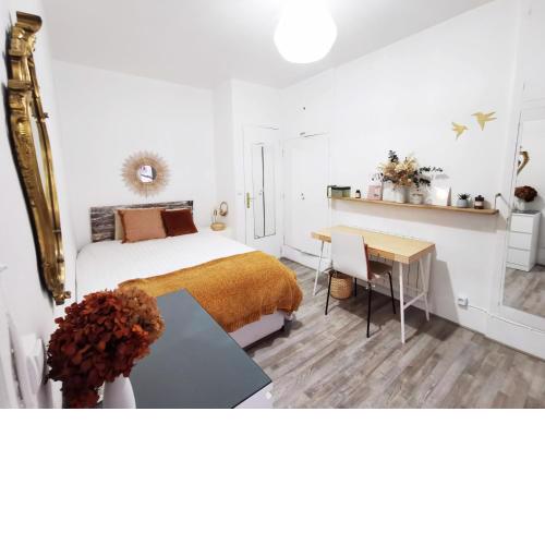 Appt cosy chic, 4 couchages + lit bébé, paris 12e