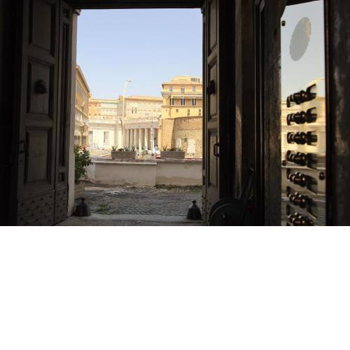 Apt in front of the Vatican City