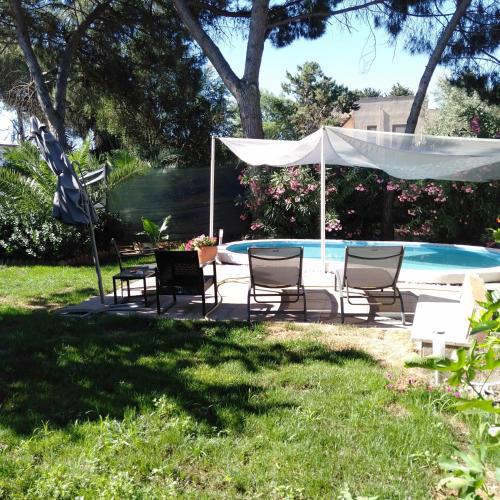 Apt piano terra in Villa Serra