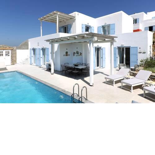 Artistic Villa Elpida (swimming pool, sea view)