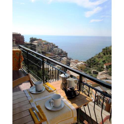 AT YOURS...MANAROLA 5 TERRE(SEA VIEW)