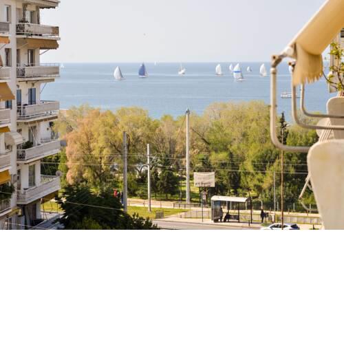 Athens Sea view 2 floor apartment next to Marina