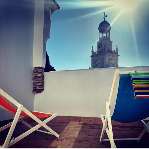 Ático la Plaza con terraza mirador