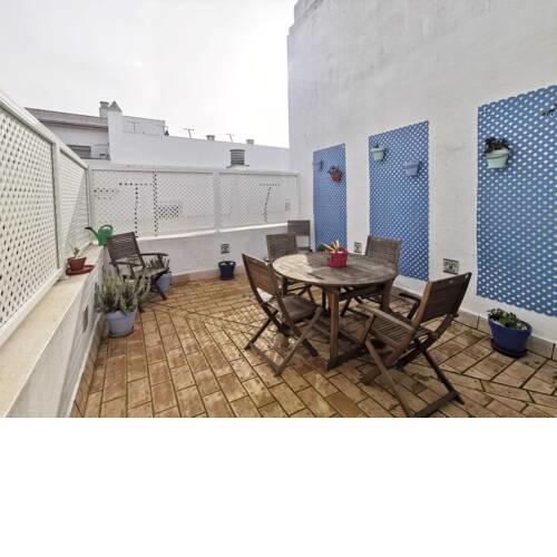 Ático Santo Domingo, maravillosa terraza en el centro de Cádiz