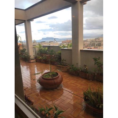 Attic with view in Palermo
