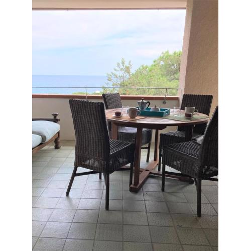 attico con vista mare
