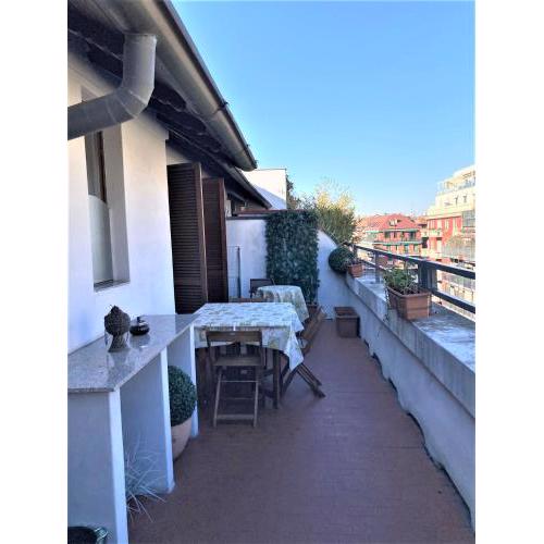 Attico di charme, Terrazzo di 25 mq
