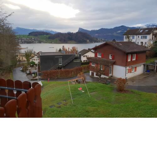 Attraktive Wohnung mit See- und Bergsicht