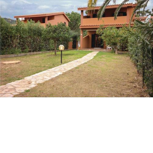 Awesome apartment in Costa Rei -CA- with 2 Bedrooms and WiFi