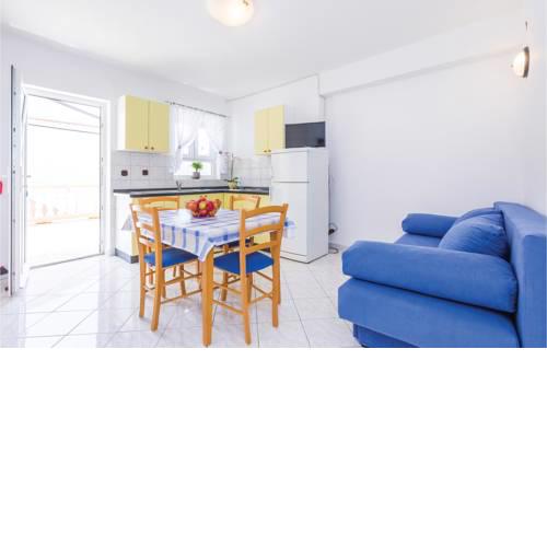 Awesome apartment in Novi Vinodolski w/ Outdoor swimming pool and 1 Bedrooms