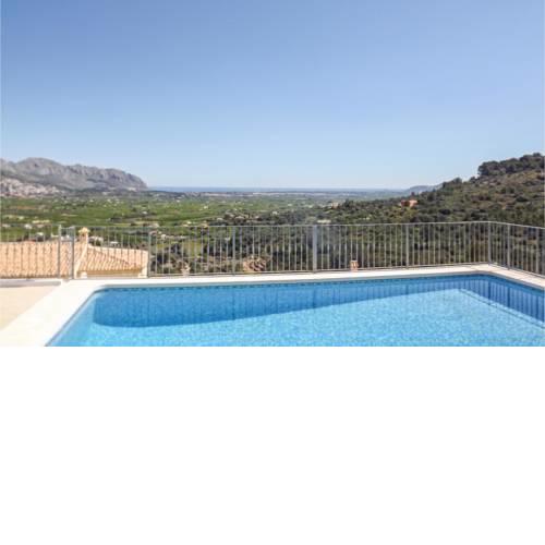 Awesome home in Partida Trullent w/ Outdoor swimming pool and 3 Bedrooms