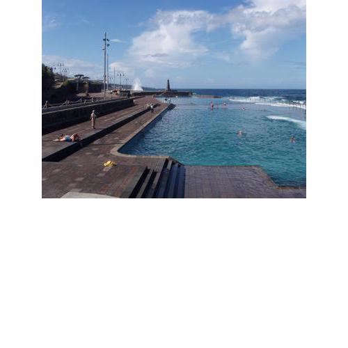 Bajamar vista playa
