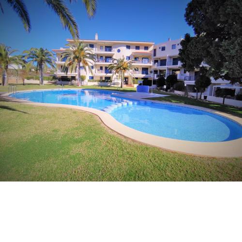 Bajo con terraza, parking y piscina en el centro PORTA MEDITERRANEA ALBERT VILLAS
