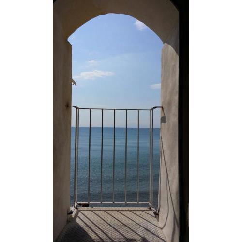 Balcone sulla spiaggia