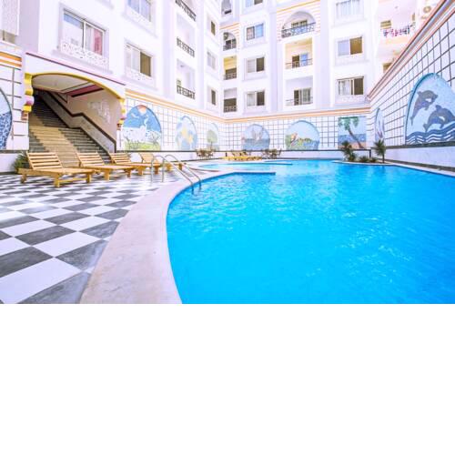Balcony Studio In The Heart of Hurghada by The New Marina With Kitchenette - Sheraton Plaza 414