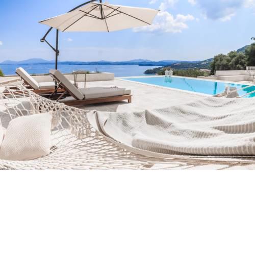 Barbati Villa Sleeps 8 with Pool and Air Con