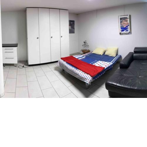 Basel - 5 mins away - Modern Basement Studio with Kitchen 35m2 in Muttenz