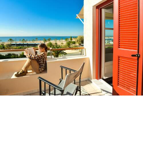 Beach apartment Panoramic Sea & Sunset view
